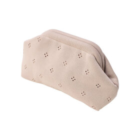 PICO - SMALL FLEUR CLUTCH | OYSTER PINK