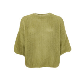 BLACK COLOUR - BJOERK JUMPER  | DK LIME