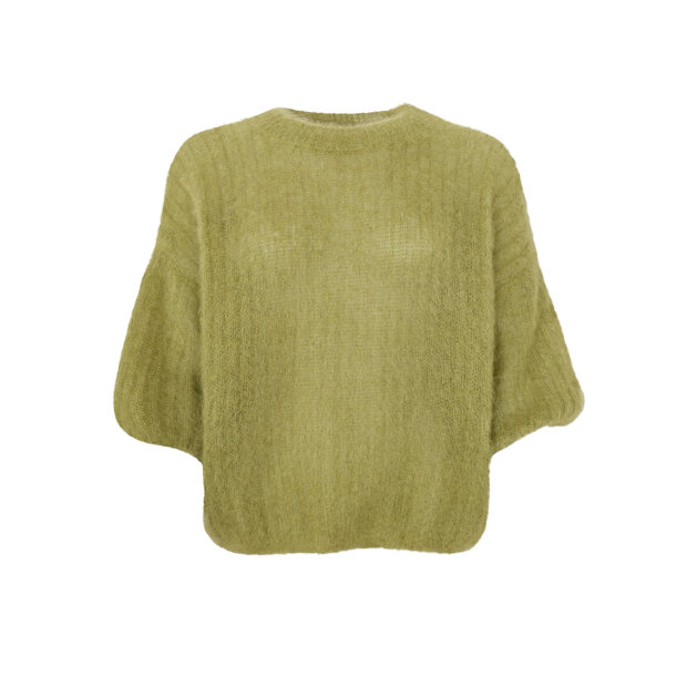 BLACK COLOUR - BJOERK JUMPER  | DK LIME