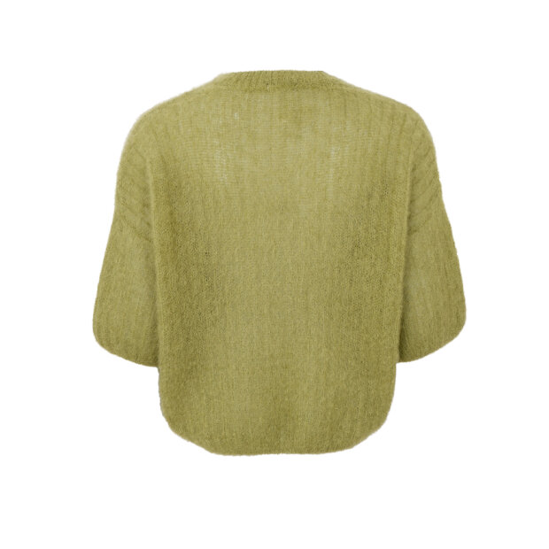 BLACK COLOUR - BJOERK JUMPER  | DK LIME