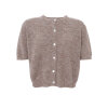 BLACK COLOUR - DELL SS CARDIGAN | TAUPE BLACK COLOUR - DELL SS CARDIGAN | TAUPE