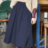BLACK COLOUR - DELLA SKIRT | NAVY BLACK COLOUR - DELLA SKIRT | NAVY