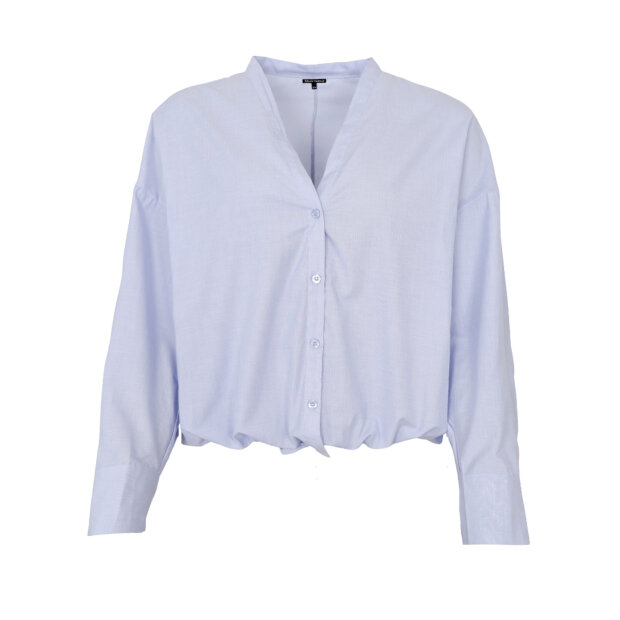 BLACK COLOUR - ELANA SHIRT | LIGHT BLUE