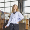 BLACK COLOUR - ELANA SHIRT | LIGHT BLUE