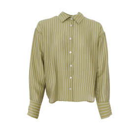 BLACK COLOUR - MALONE SHIRT | DK LIME