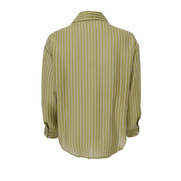 BLACK COLOUR - MALONE SHIRT | DK LIME