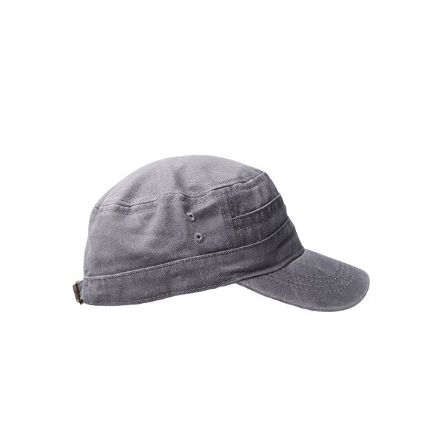 BLACK COLOUR - GLENNA CAP | LT. GREY
