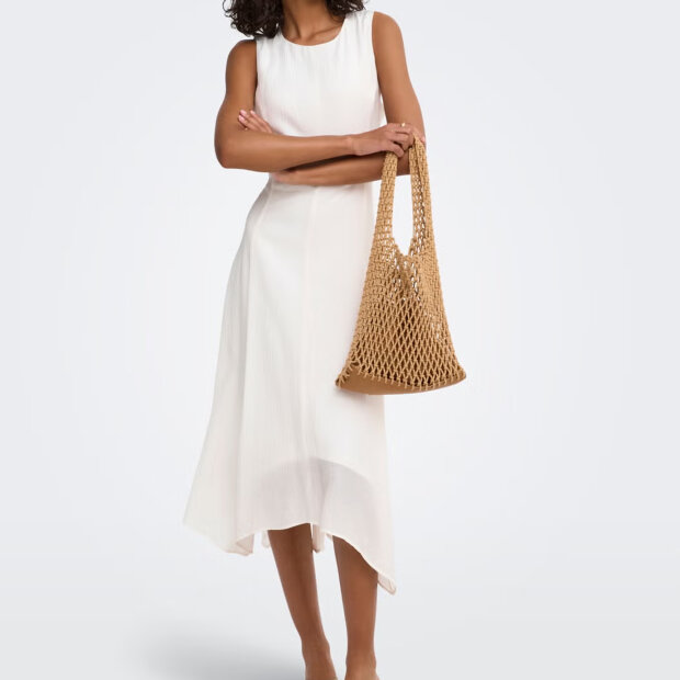 JDY - MYRNA S/L ANCLE DRESS | CLOUD DANCER