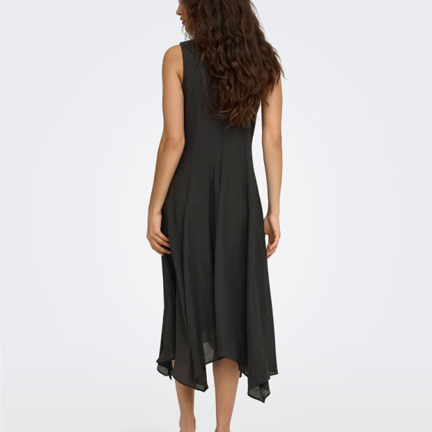JDY - MYRNA S/L ANCLE DRESS | CHOCOLATE TORTE