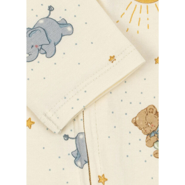 KONGES SLØJD - BASIZ ZIP ONESIE GOTS | CUCCIOLO