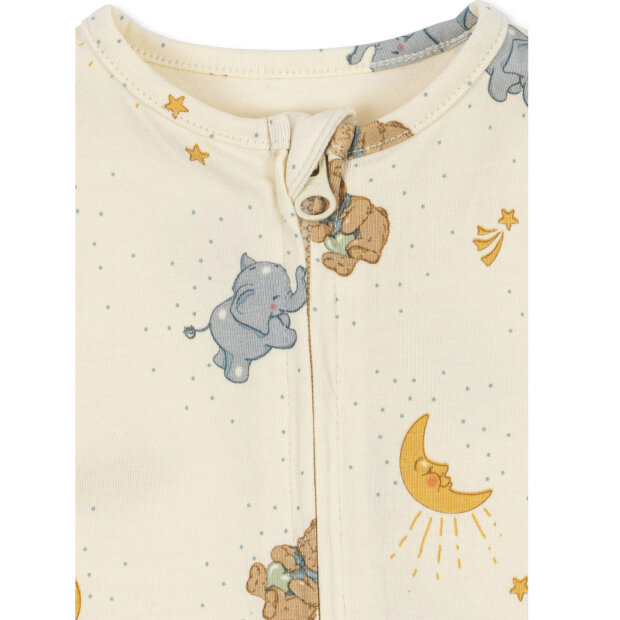 KONGES SLØJD - BASIZ ZIP ONESIE GOTS | CUCCIOLO