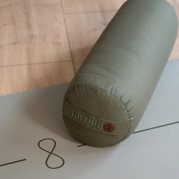 GOYOGI - CALM YOGA BOLSTER | DARK OLIVE