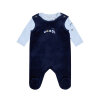 FIXONI - SET M BODY OG VELOUR ROMPER | NAVY BLAZER