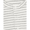 FIXONI - ROMPER LS RIB | FLINT GRAY MELANGE