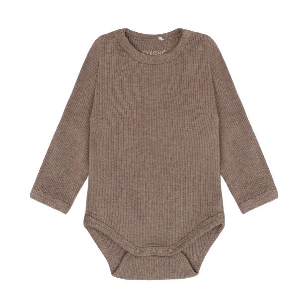 FIXONI - BODY LS MELANGE RIB | MOUNTAIN TRIAL MELANGE