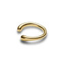 MARIA BLACK - CURL EARCUFF SMALL | FORGYLDT MARIA BLACK - CURL EARCUFF SMALL | FORGYLDT