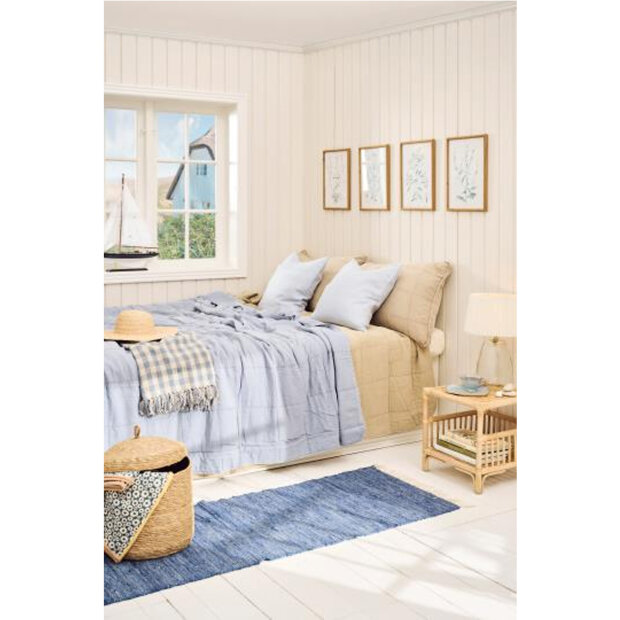 IB LAURSEN - VINTAGE QUILT SENGETÆPPE | DOBBELT FOG