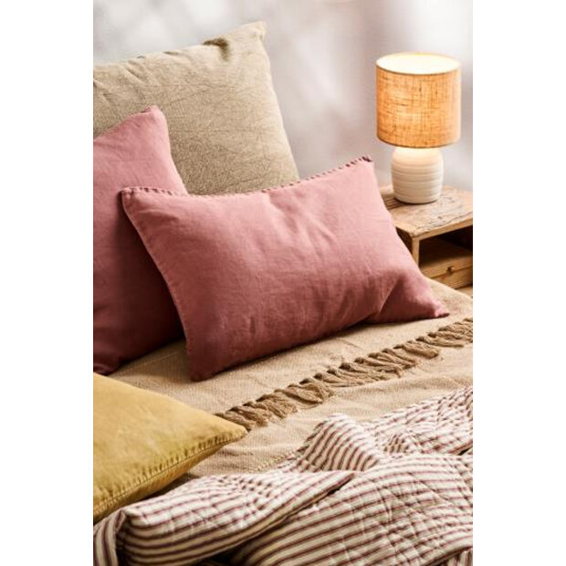 IB LAURSEN - PUDE INKL. FYLD 50X50 CM | DUSTY PLUM