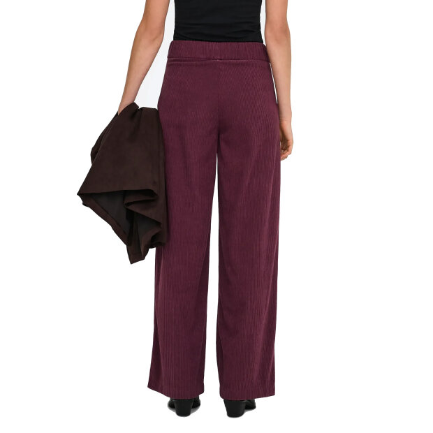 JDY - GEGGO CORD PANT | WINDSOR WINE