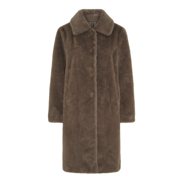 NOTYZ - NOBOGOTA COAT | DEEP TAUPE