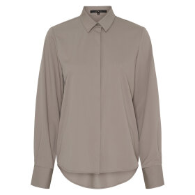 BTF CPH - AURORA BAMBOO SKJORTE  | DARK TAUPE 