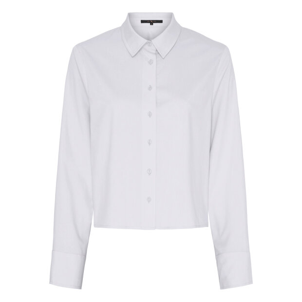 BTF CPH - SERENA BAMBOO SKJORTE  | WHITE