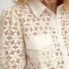 CONTINUE COPENHAGEN - CHARLOTTE LACE SKJORTE | OFF WHITE CONTINUE COPENHAGEN - CHARLOTTE LACE SKJORTE | OFF WHITE