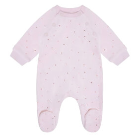 FIXONI - ROMPER LS VELOUR | PALE LILAC