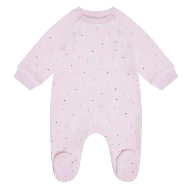 FIXONI - ROMPER LS VELOUR | PALE LILAC