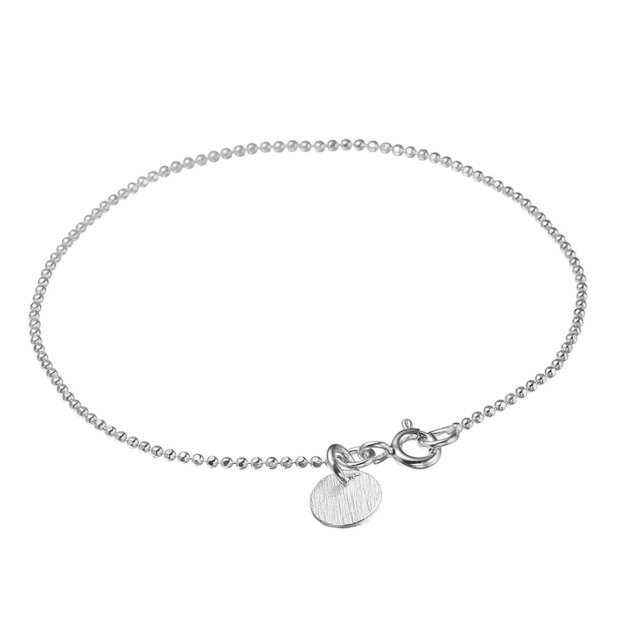 Bracelet Ball Chain | Sølv M/sølv Fra Enamel Copenhagen