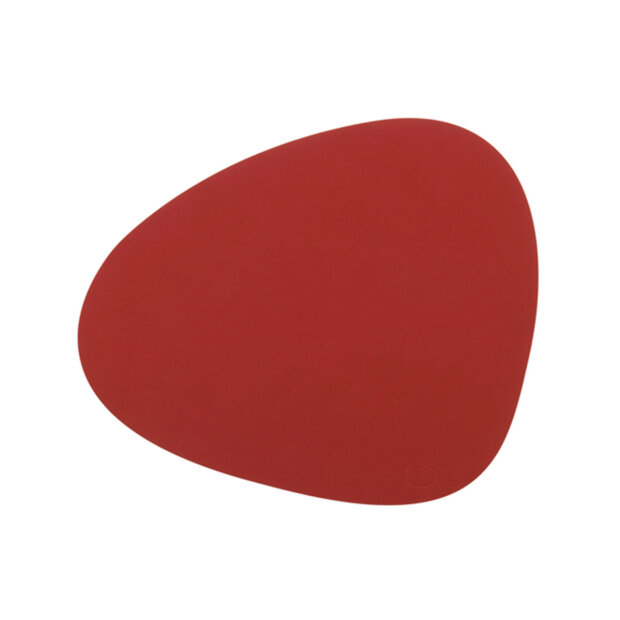 Billede af Tablemat Curve Large Nupo 37x44 Cm | Red Fra Linddna