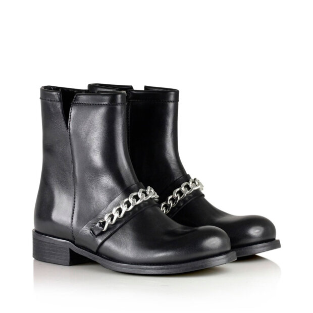 BILLI BI SKO - Black tomcat/silver