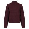 NEO NOIR - PAULINA KNIT BLOUSE | WINE