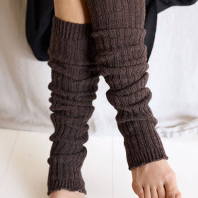 MOSHI MOSHI MIND - LEGWARMERS | BROWN MELANGE