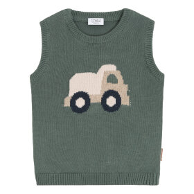 HUST AND CLAIRE - PERRY LORRY VEST | BALSAM GREEN