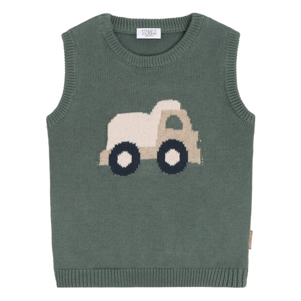 HUST AND CLAIRE - PERRY LORRY VEST | BALSAM GREEN