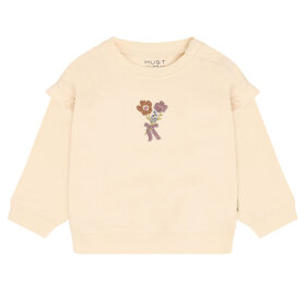 HUST AND CLAIRE - SARA BOUQUET SWEATSHIRT | VANILLA HUST AND CLAIRE - SARA BOUQUET SWEATSHIRT | VANILLA
