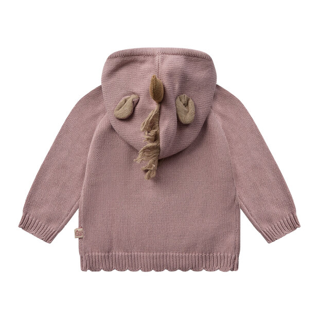 HUST AND CLAIRE - CILJA UNICORN CARDIGAN | HEATHER