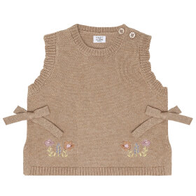 HUST AND CLAIRE - NADINA GARDEN VEST | BISCUIT