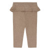 HUST AND CLAIRE - LISA KNIT LIB LEGGINGS | BISCUIT HUST AND CLAIRE - LISA KNIT LIB LEGGINGS | BISCUIT