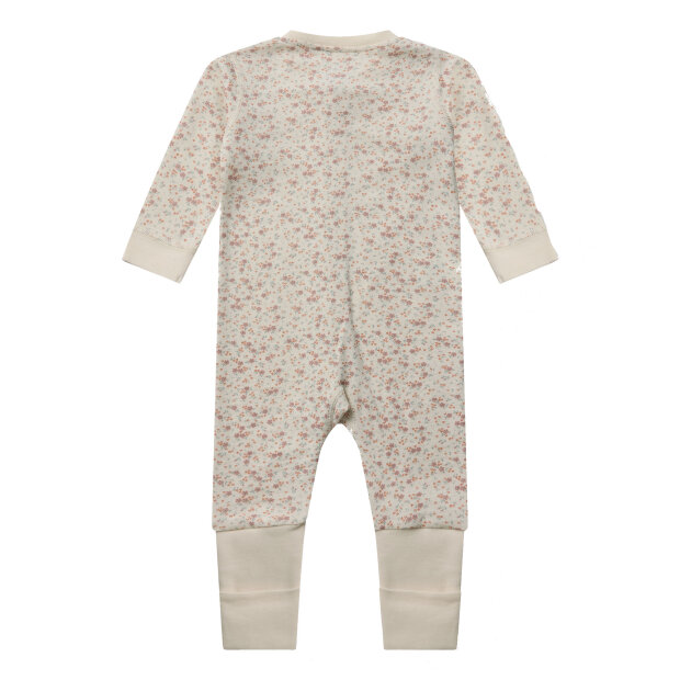 HUST AND CLAIRE - MANU ZIP TINY NIGHT SUIT | OFF WHITE