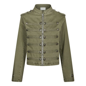 NEO NOIR - SIVENA DENIM JACKET | ARMY