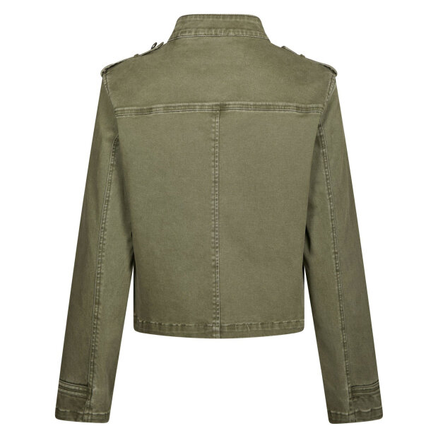 NEO NOIR - SIVENA DENIM JACKET | ARMY