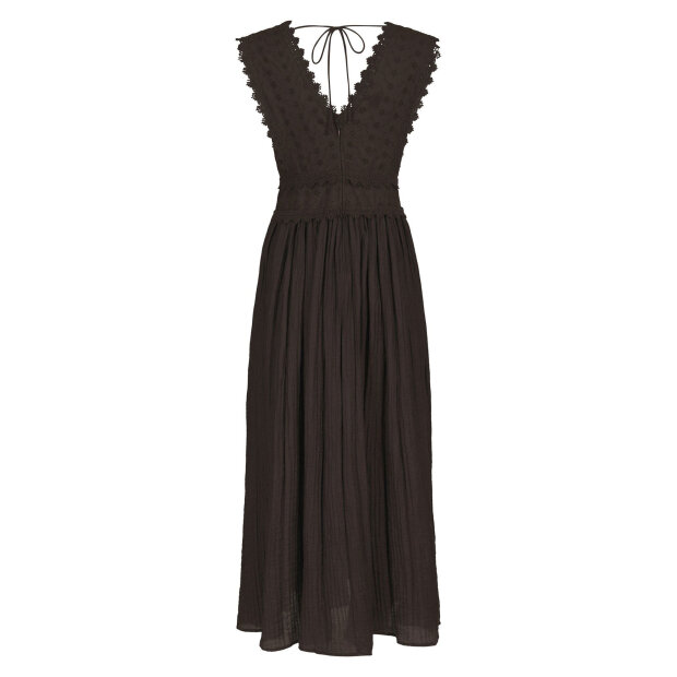 NEO NOIR - ARISTA LACE DRESS | DARK BROWN