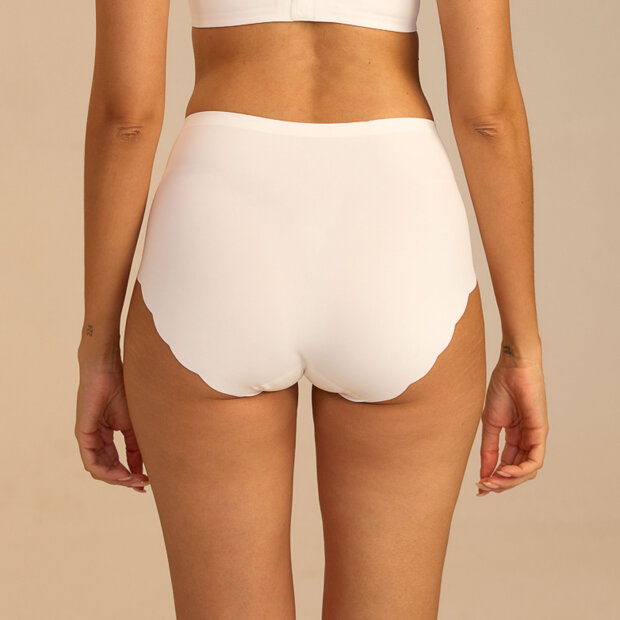 FEMIFEMME - INVISIBLE HIGHWAIST MAXI TRUSSER | WHITE