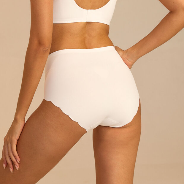 FEMIFEMME - INVISIBLE HIGHWAIST MAXI TRUSSER | WHITE