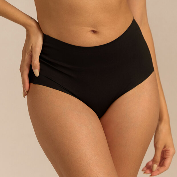FEMIFEMME - INVISIBLE HIGHWAIST MAXI TRUSSER | BLACK