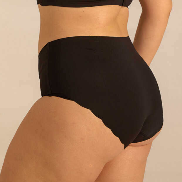 FEMIFEMME - INVISIBLE HIGHWAIST MAXI TRUSSER | BLACK