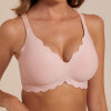 FEMIFEMME - SOFTSCALLOP FULL COVERAGE BØJLEFRI BH | SOFT PINK