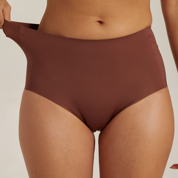 FEMIFEMME - INVISIBLE HIGHWAIST MAXI TRUSSER | VELVET CHOCO